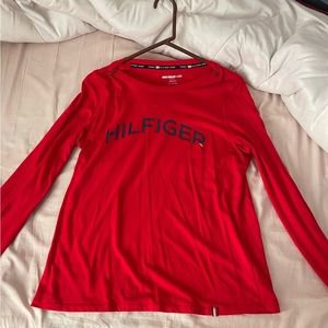 Tommy Hilfiger Red Long Sleeve